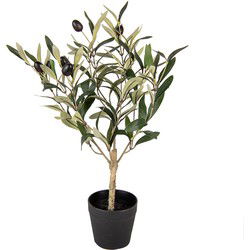 Clayre & Eef Kunst Olijfboom 50 cm Groen Kunststof