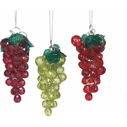 Ornament Wine kunststof h10 cm