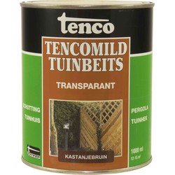 Transparant kastanjebruin 1l mild verf/beits