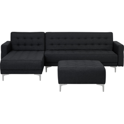 Beliani ABERDEEN - Modulaire Sofa-Grijs-Polyester