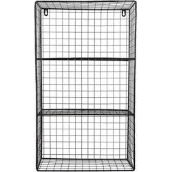 Wandrek Reja - Zwart - 18x60x35cm