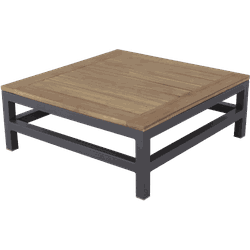 Maison Home Betis Lounge Table 80X80X31 (1071)  -  Wood Acacia Light Teak Look