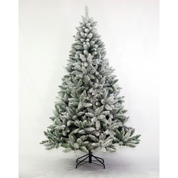 Kerstboom Flocked Allison Spruce 120 cm dia 80 cm kerstboom