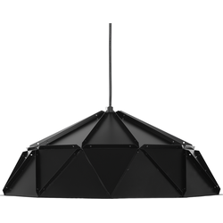 Beliani SENIA - Hanglamp-Zwart-IJzer
