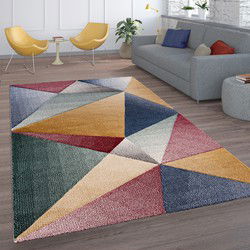 Laagpolig Modern Vloerkleed Smarela - Multi - 120x170 cm
