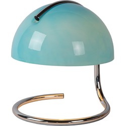 Tacco blauwe tafellamp diameter 23,5 cm 1xE27