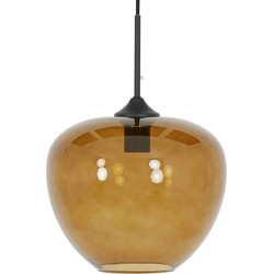 Light and Living hanglamp  - zwart - glas - 2952318