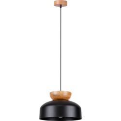 Scandinavische hanglamp Jensen Zwart