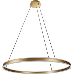 Trendy Hanglamp Ringlux Goud 2-lichts