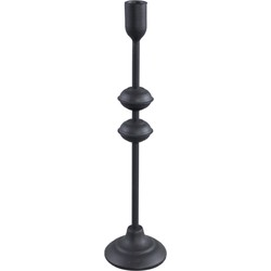 PTMD Ciba Kandelaar - 40 x 21 x 40 cm - Ijzer - Zwart