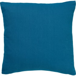 Dutch Decor JAMES - Kussenhoes 45x45 cm - duurzaam katoen - effen kleur - Provincial Blue - lichtblauw - Dutch Decor