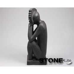 Boeddha l21b20,5h55 cm Stone-Lite - stonE'lite