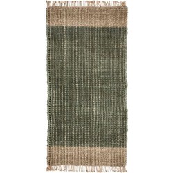 House Doctor Vloerkleed Trap groen 70x140cm