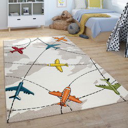 Laagpolig Vloerkleed - Diamesa - Modern - Creme - 80x150 cm
