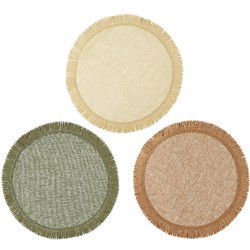 Placemat papiertouw d38h0,3 cm a3