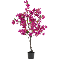 Kunstplant Bougainvillea 180 cm Paars Royal | Echt hout (Stam) | NeverLeafs