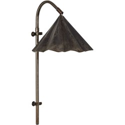 House Doctor Wandlamp Flola antiek bruin 51cm