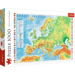 Trefl Trefl Trefl 1000 - Physical Map of Europe
