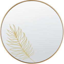 SAUVIE - Wandspiegel - Goud  - MDF