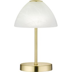 Moderne Tafellamp  Queen - Metaal - Messing