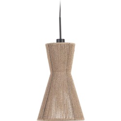 Kave Home - Crista jute lampenkap met natuurlijke afwerking Ø 24,5 cm