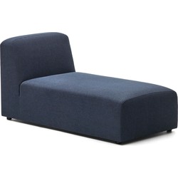 Kave Home - Blauw Neom chaise longue module 152 x 75 cm