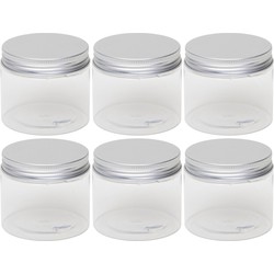 6x Mini weckpotje/inmaakpotje 150 ml van kunststof - Weckpotten