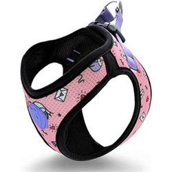 MORSO HONDENTUIG BODY MESH GERECYCLED SWEET TWEET ROZE 35-40 CM