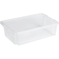 Sunware Opslagbox - kunststof - 30L - transparant - 59 x 39 cm - Opbergbox