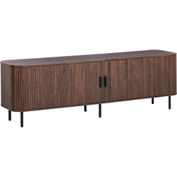Beliani BRADLEY - TV-kast-Bruin-MDF