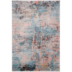 Safavieh Contemporary Indoor Woven Area Rug, Shivan Collection, SHV751, in Blue & Ivory, 122 X 183 cm