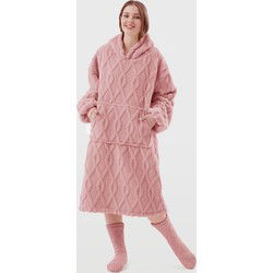 Textino ROSETTA - Hoodie for adult 70x110 cm - Rose Tan - pink - Textino