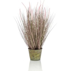 Pennisetum kunstplant 58 cm met pot - Kunstplanten