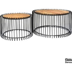 Benoa Round Coffee Table (Set of 2)