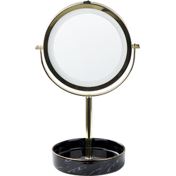 SAVOIE - Make-up spiegel - Goud/Zwart - IJzer