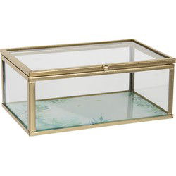 Clayre & Eef Sieradendoos Glas