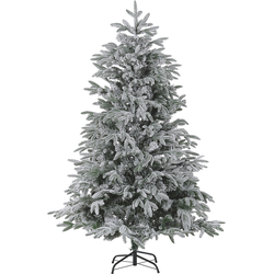 BASSIE - Kerstboom - Wit - 180 cm - PVC