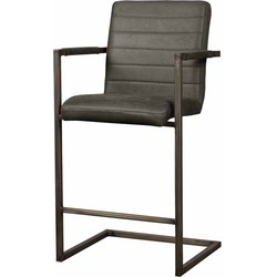 Tower living Rocca barstool - Bull anthracite