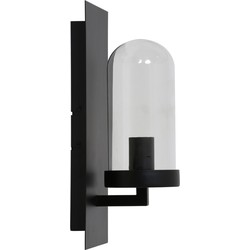Wandlamp FENDI - zwart + glas