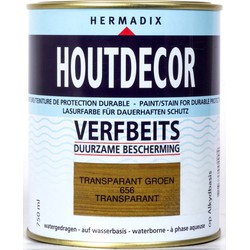 Houtdecor 656 transparant groen 750 ml