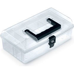 Kistenberg Sorteerbox/vakjes koffer - 5 vaks - kunststof - 29 cm - Opbergbox