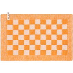 Knit Factory Placemat Block - Ecru/Orange - 50x30 cm