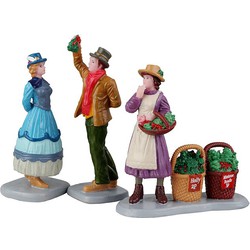 Under The Mistletoe Set Of 3 Kerst