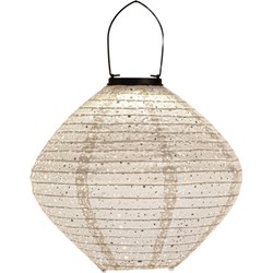 Solar Lampion 29 x 25 cm Wit Marrakesh - Anna's Collection