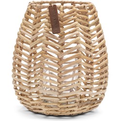 Rustic Rattan Hexagon Votive