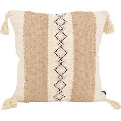 Sierkussen Iza Jute | 45 x 45 cm | Katoen/Jute