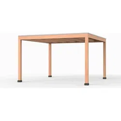 Douglas overkapping 400 x 400, zonder wanden, Westwood Elegant