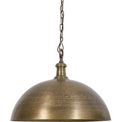 Light&living Hanglamp Ø70x62 cm DEMI ruw oud brons