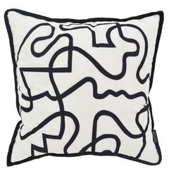 Sierkussen Nordic Lines | 45 x 45 cm | Katoen/Polyester