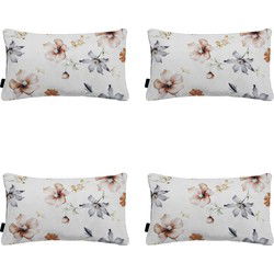 Madison -  Sierkussen Florina natural - Ca. 30x50 cm - Set van 4